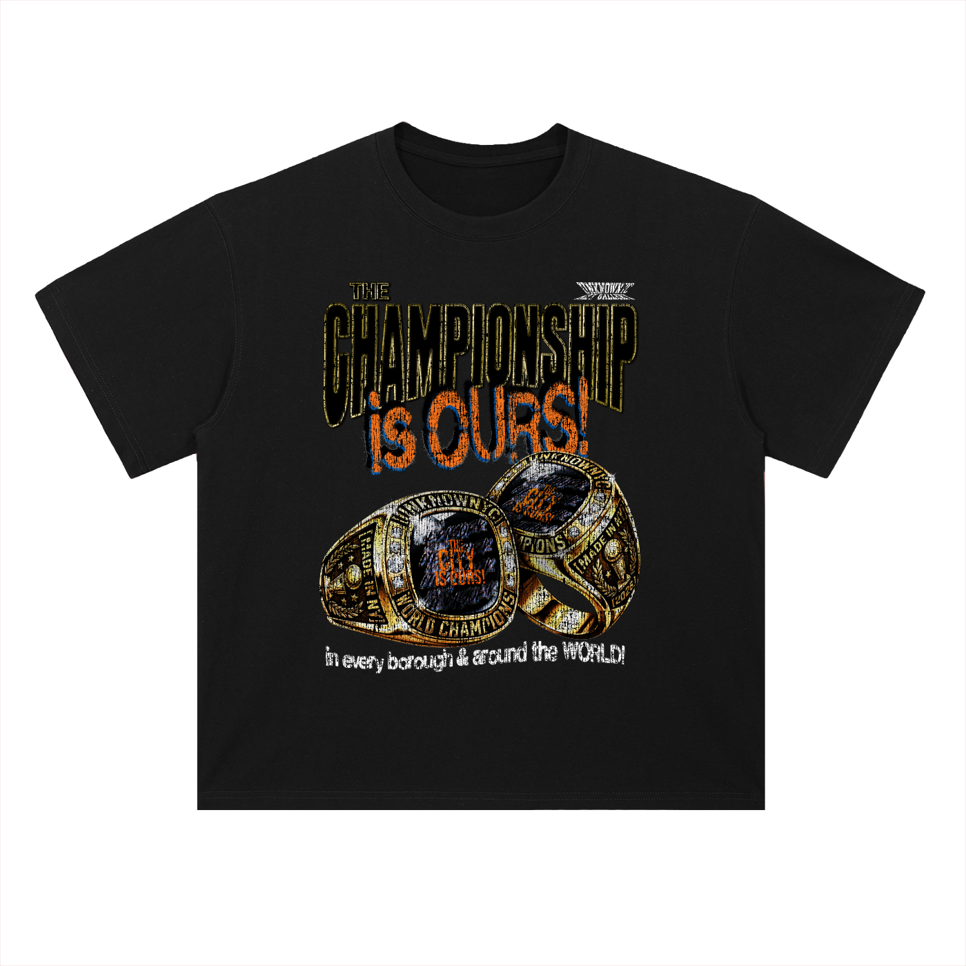 The Championship is ours! Tee
