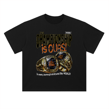 The Championship is ours! Tee