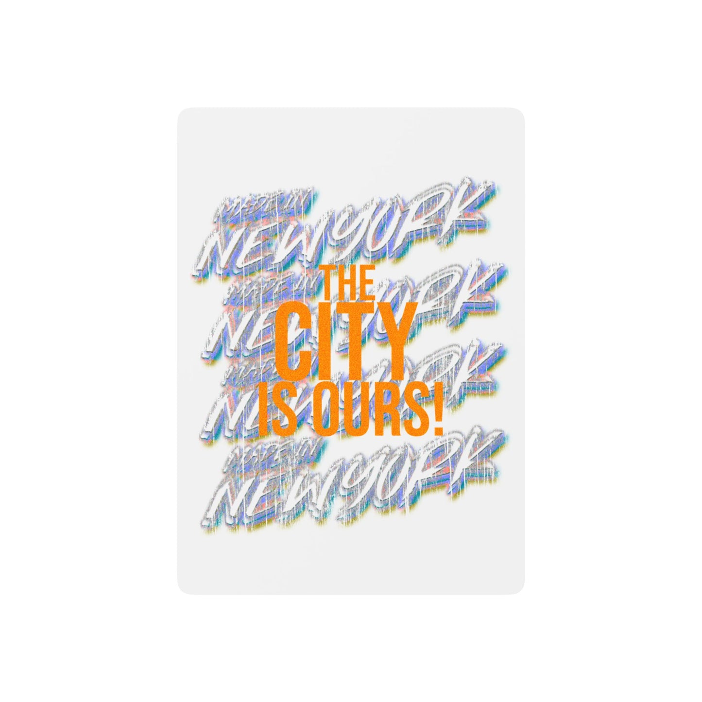 The City is Ours! Playing Cards