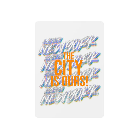 The City is Ours! Playing Cards