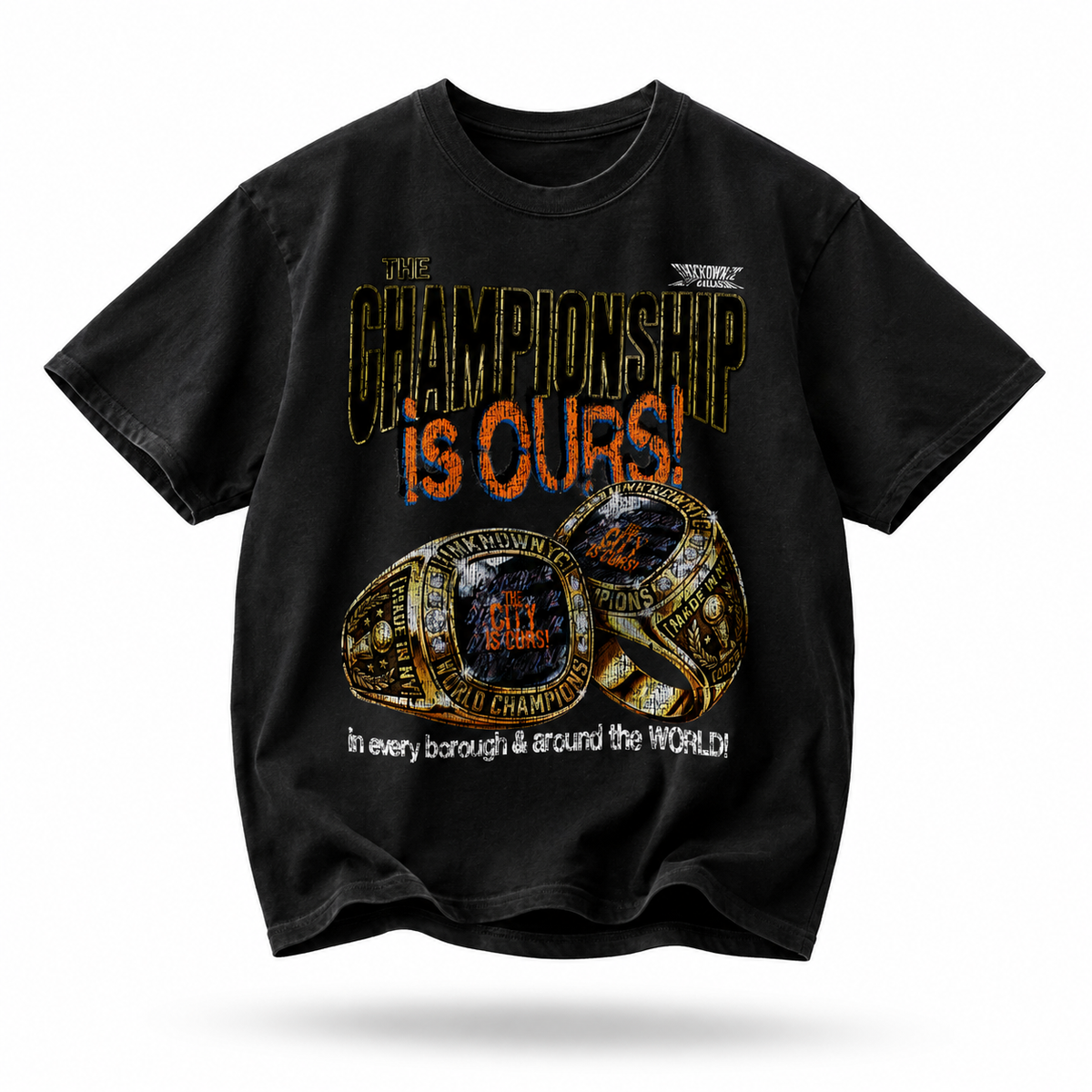 The Championship is ours! Tee